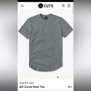 Cuts Clothing Curve-Hem Large